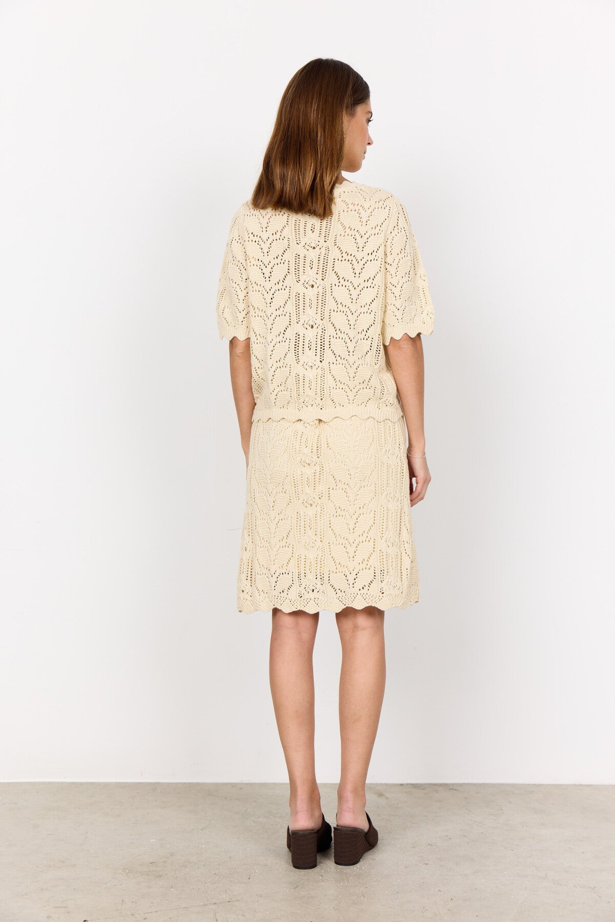 SC-PERRY 9 Cardigan Cream