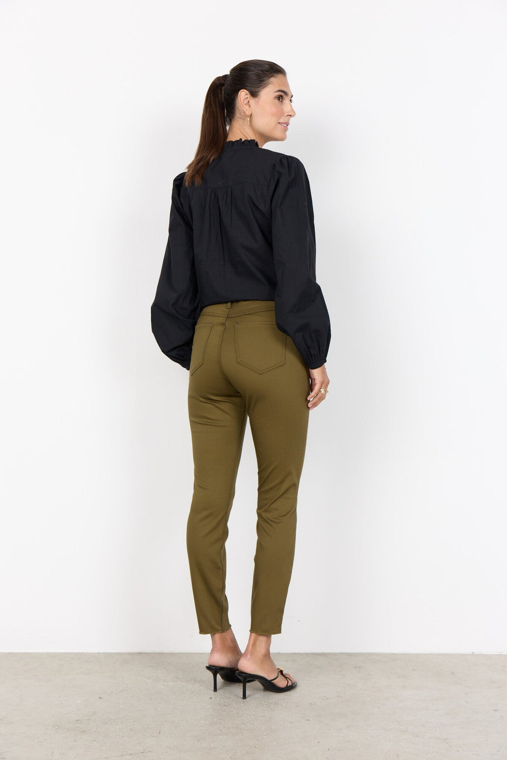 SC-NADIRA 1-B Byxor Mörkgrön