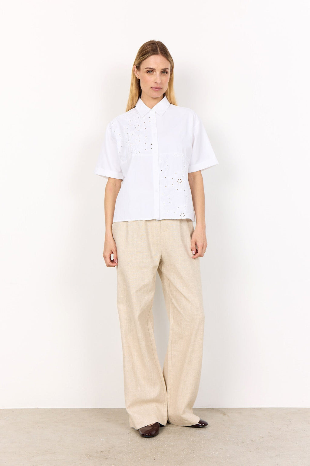 SC-NETTI 104 Skjorta Vit