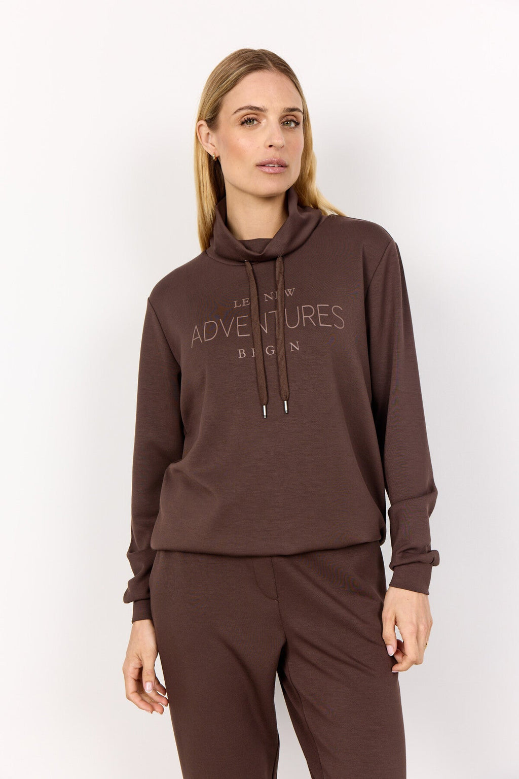 SC-BANU 248 Sweatshirt Mörkbrun