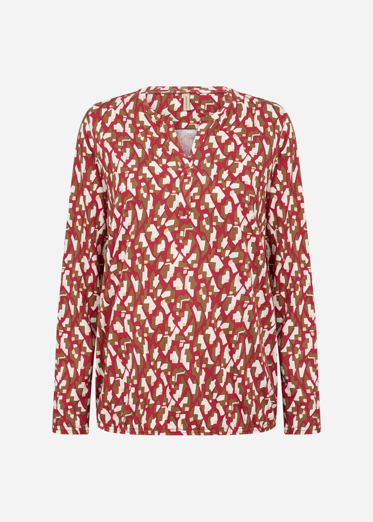 SC-FELICITY AOP 527 Blus Röd