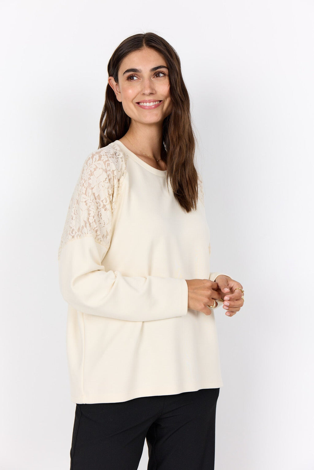 SC-BANU 257 Sweatshirt Cream