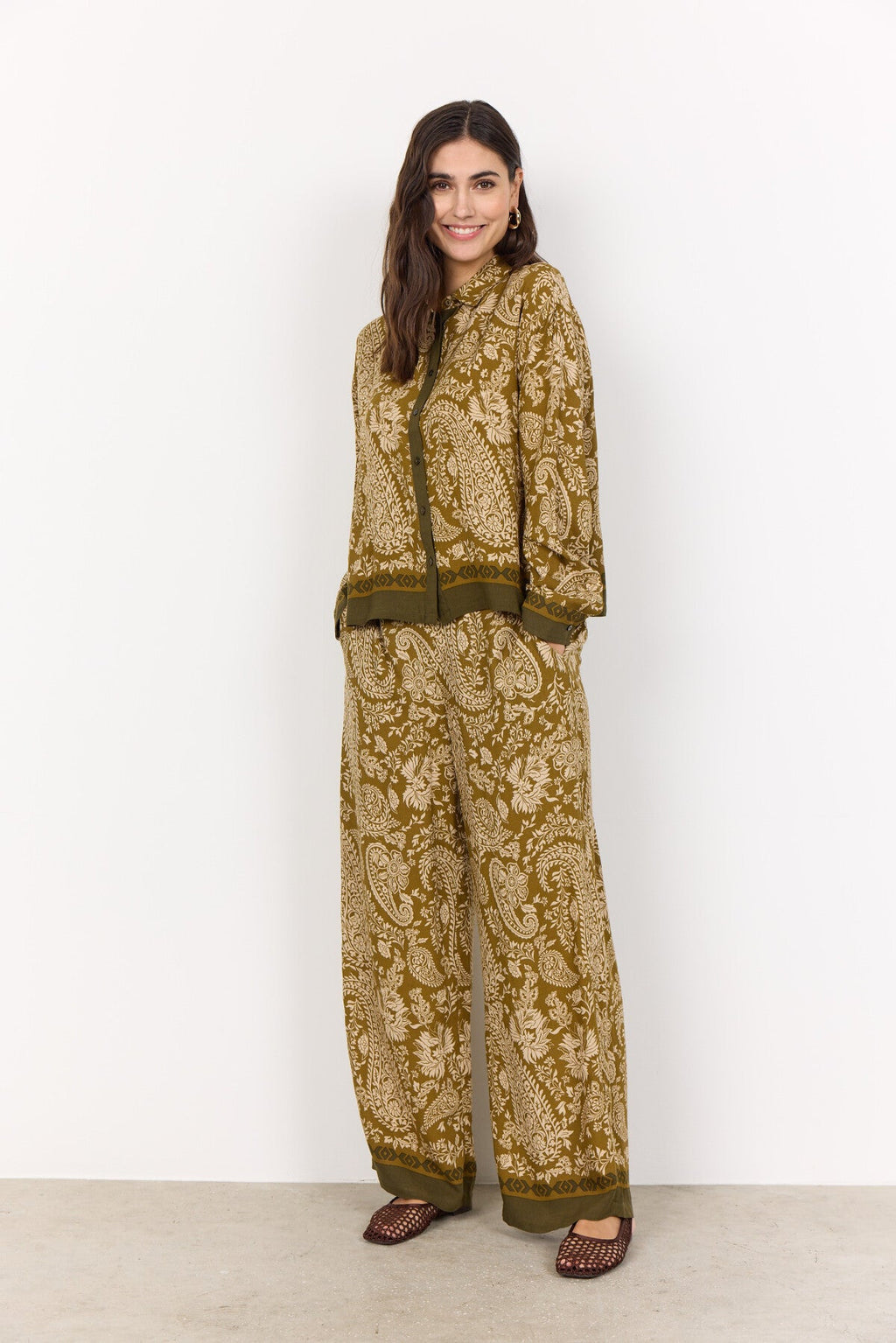 SC-VALGERDA 1 Skjorta Mörkgrön