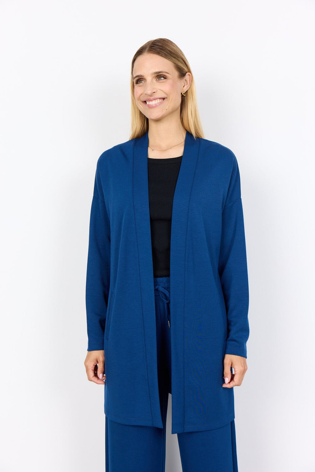 SC-BANU 221 Cardigan mörkblå