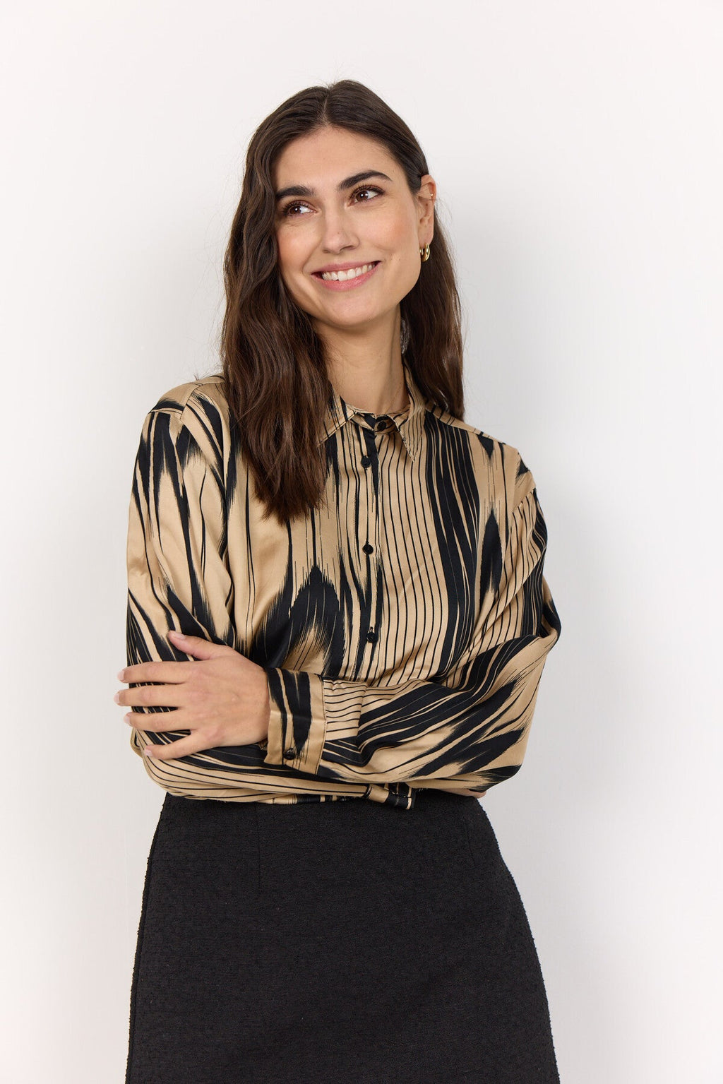 SC-VARISSA 2 Skjorta Sand