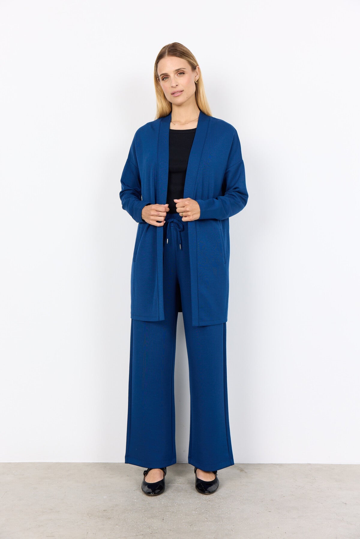 SC-BANU 221 Cardigan mörkblå