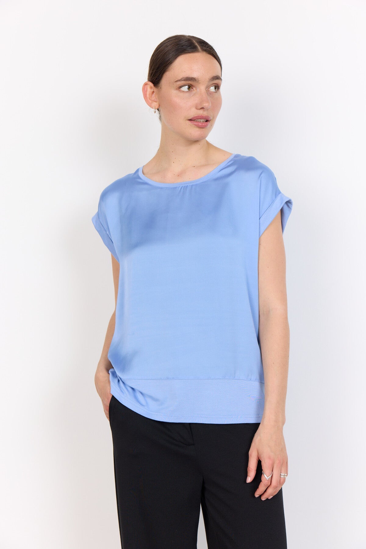 SC-THILDE 6 T-shirt Ljusblå