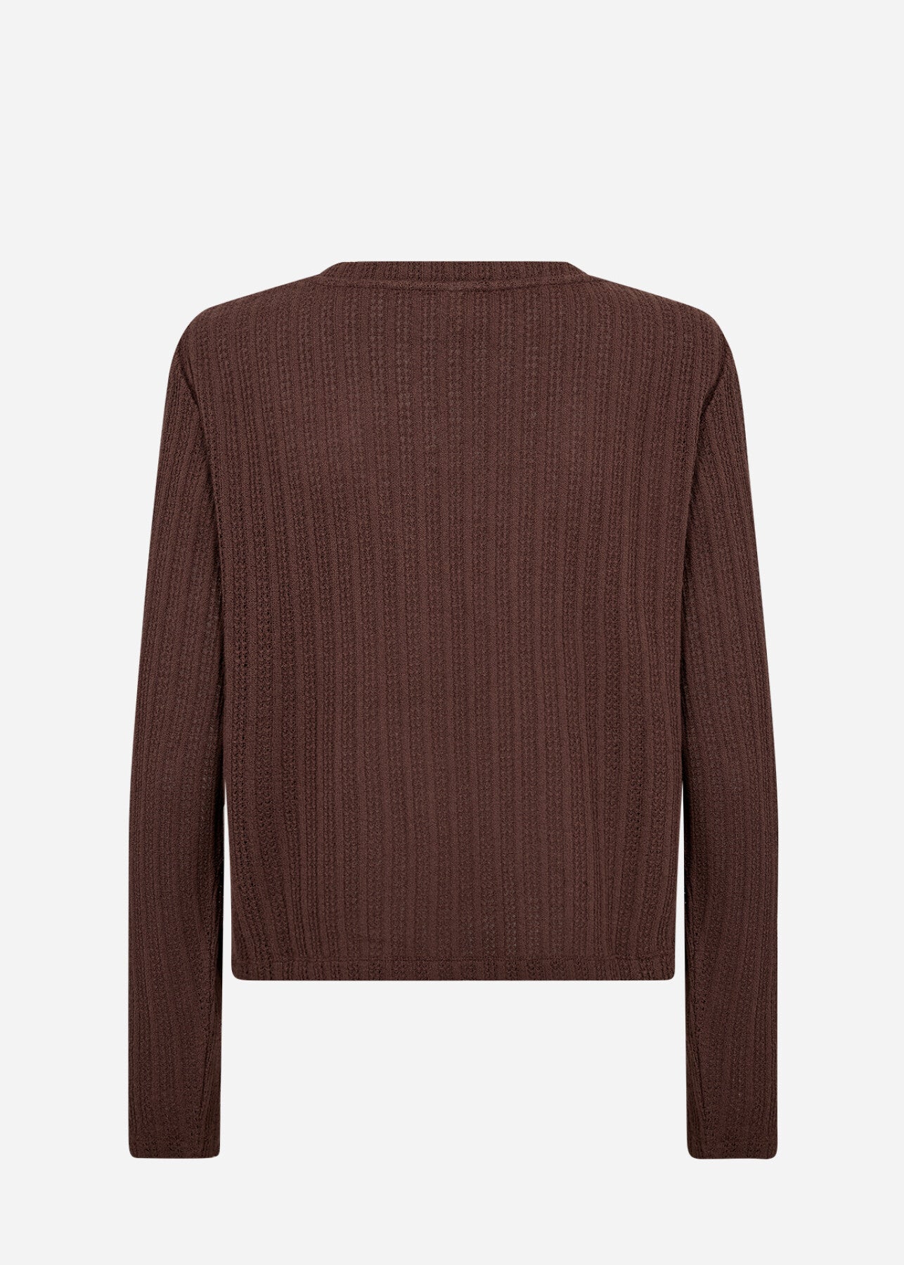 SC-SHONAS 3 Cardigan Mörkbrun