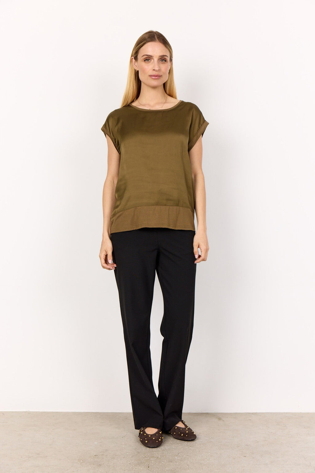 SC-THILDE 6 T-shirt Oliv