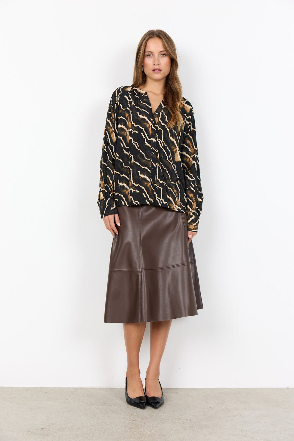 SC-ANYA 2 Skjorta Brün