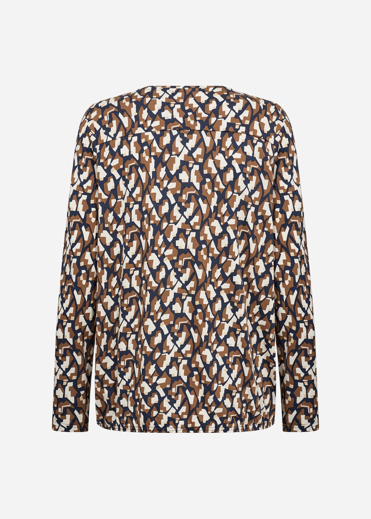 SC-FELICITY AOP 527 Blus mörkblå