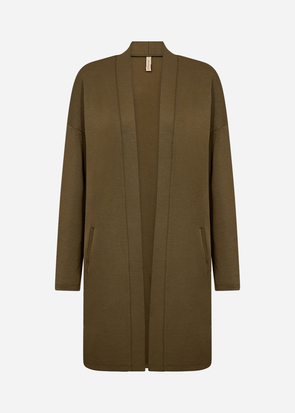 SC-BANU 221 Cardigan Mörkgrön