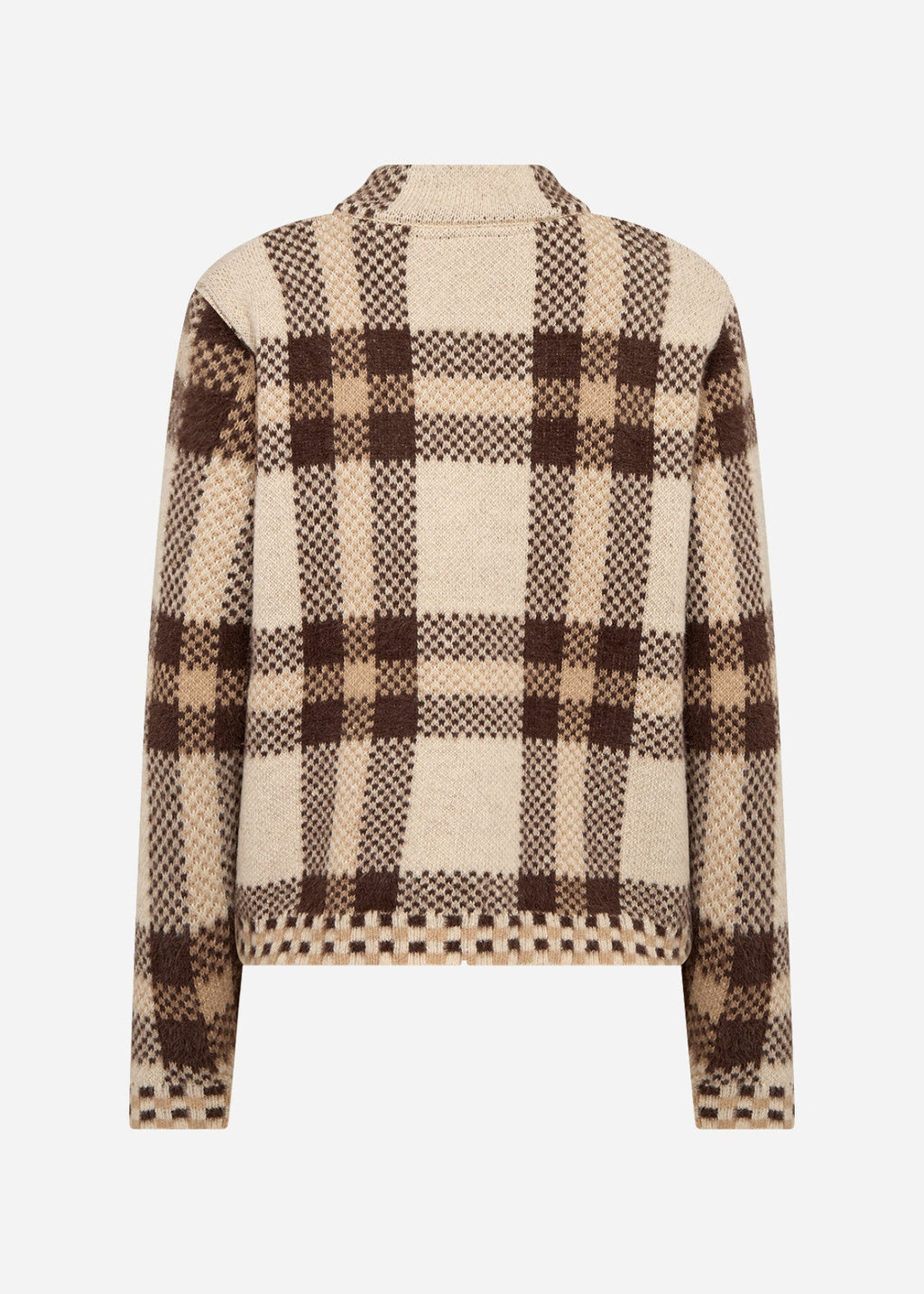 SC-VIBSA 2 Cardigan Mörk sand