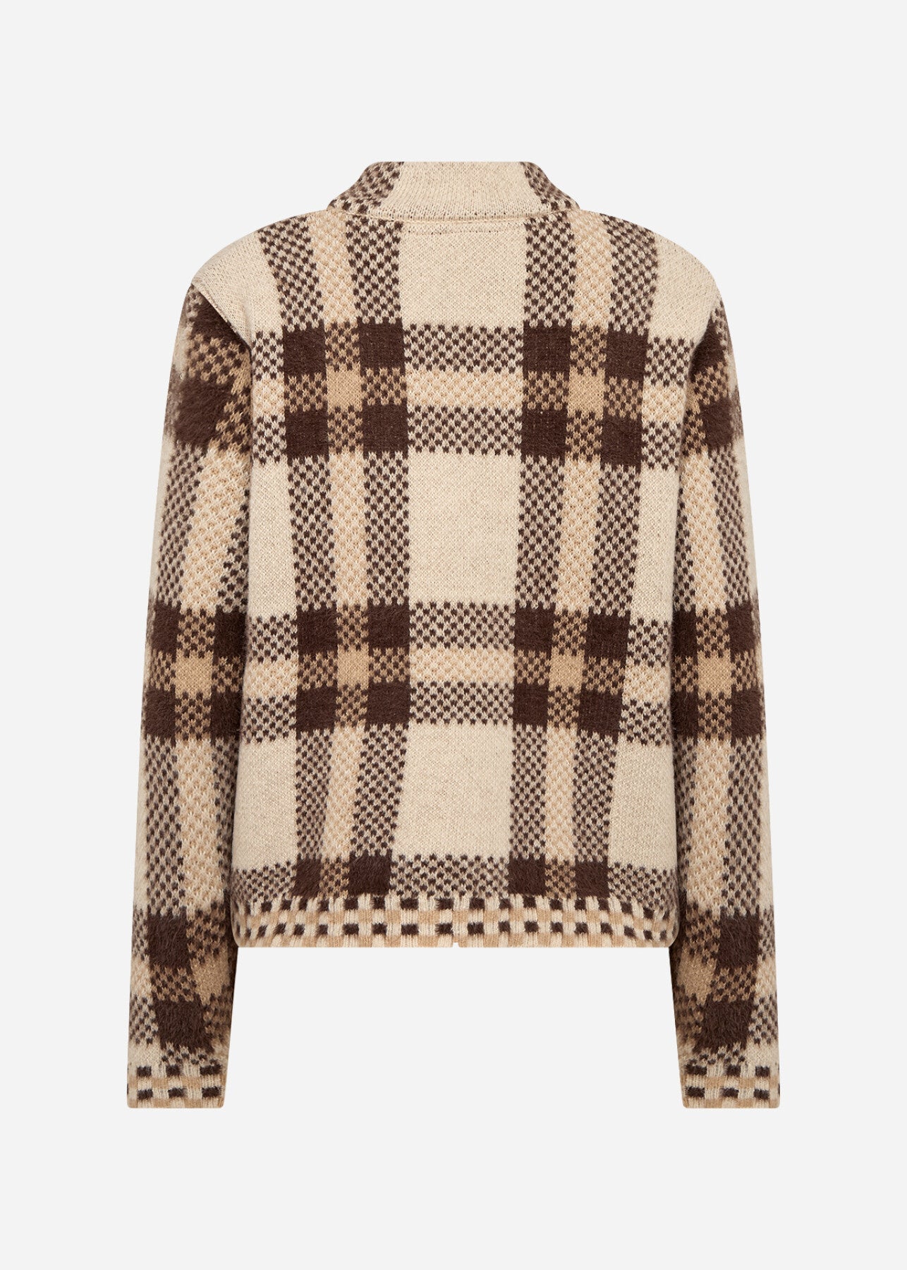 SC-VIBSA 2 Cardigan Mörk sand