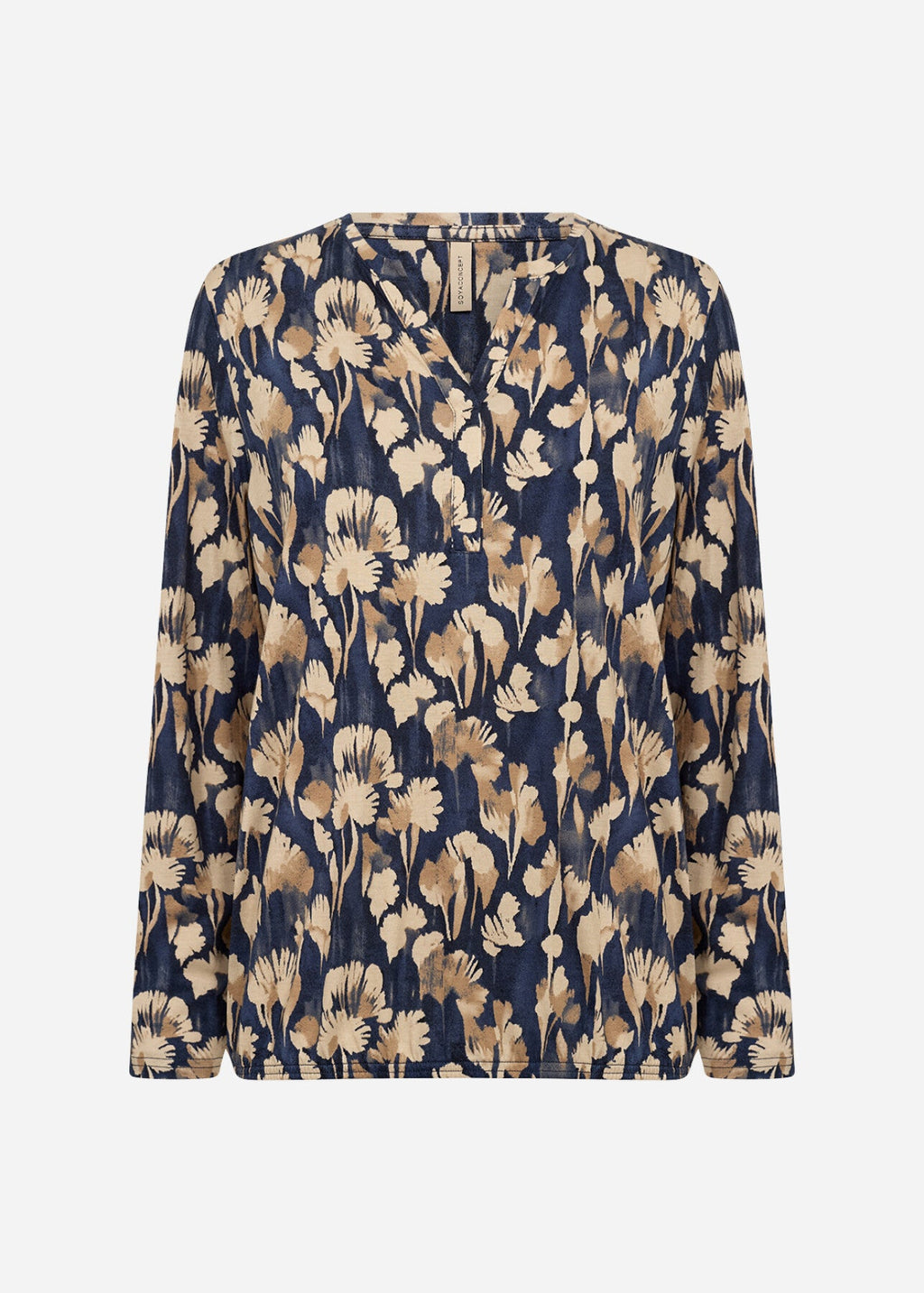 SC-FELICITY AOP 525 Blus mörkblå