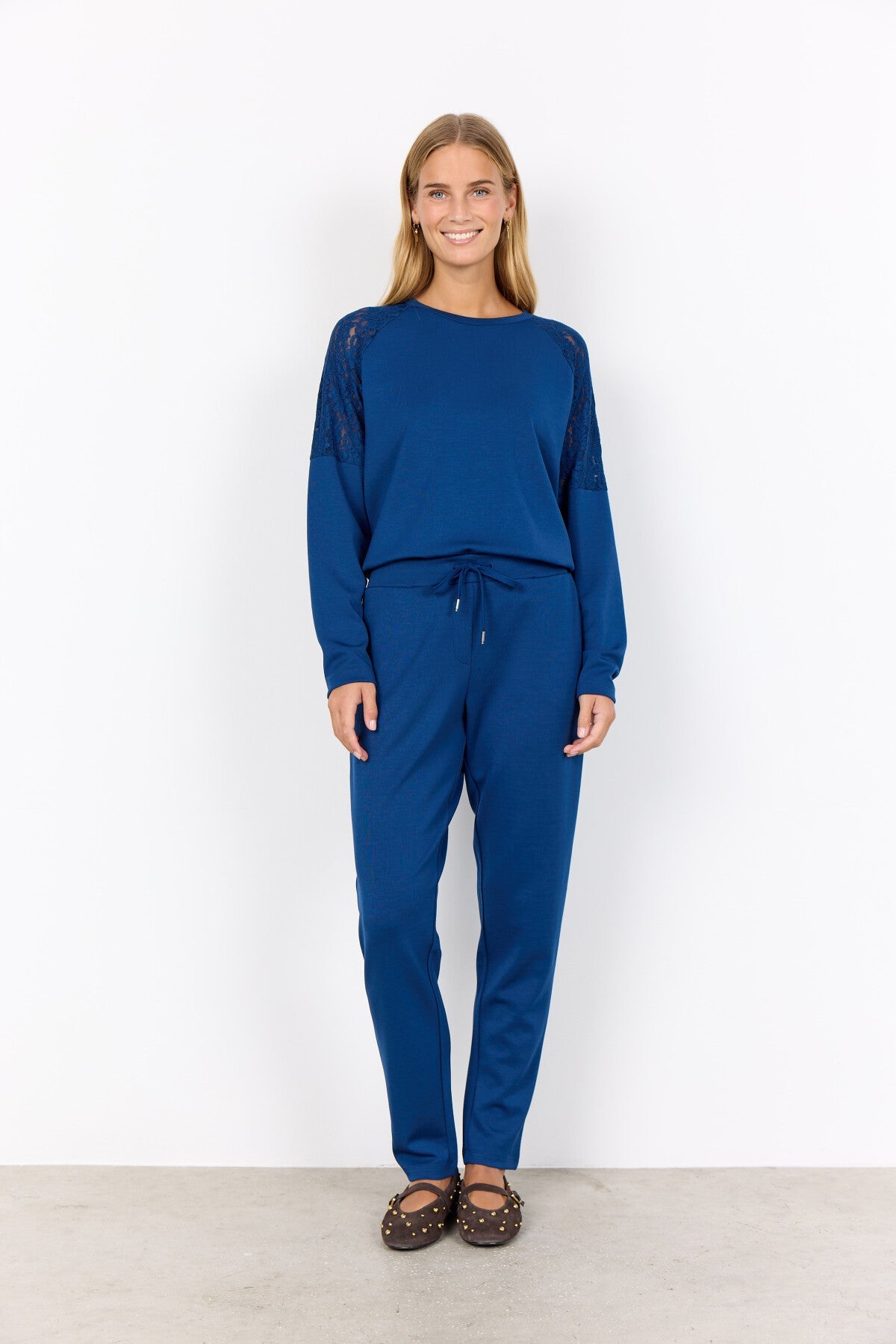 SC-BANU 257 Sweatshirt mörkblå