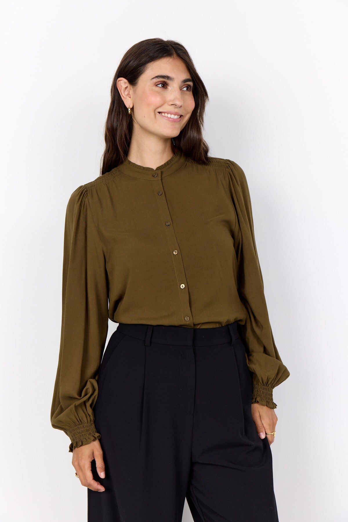 SC-RADIA 221 Skjorta Mörkgrön