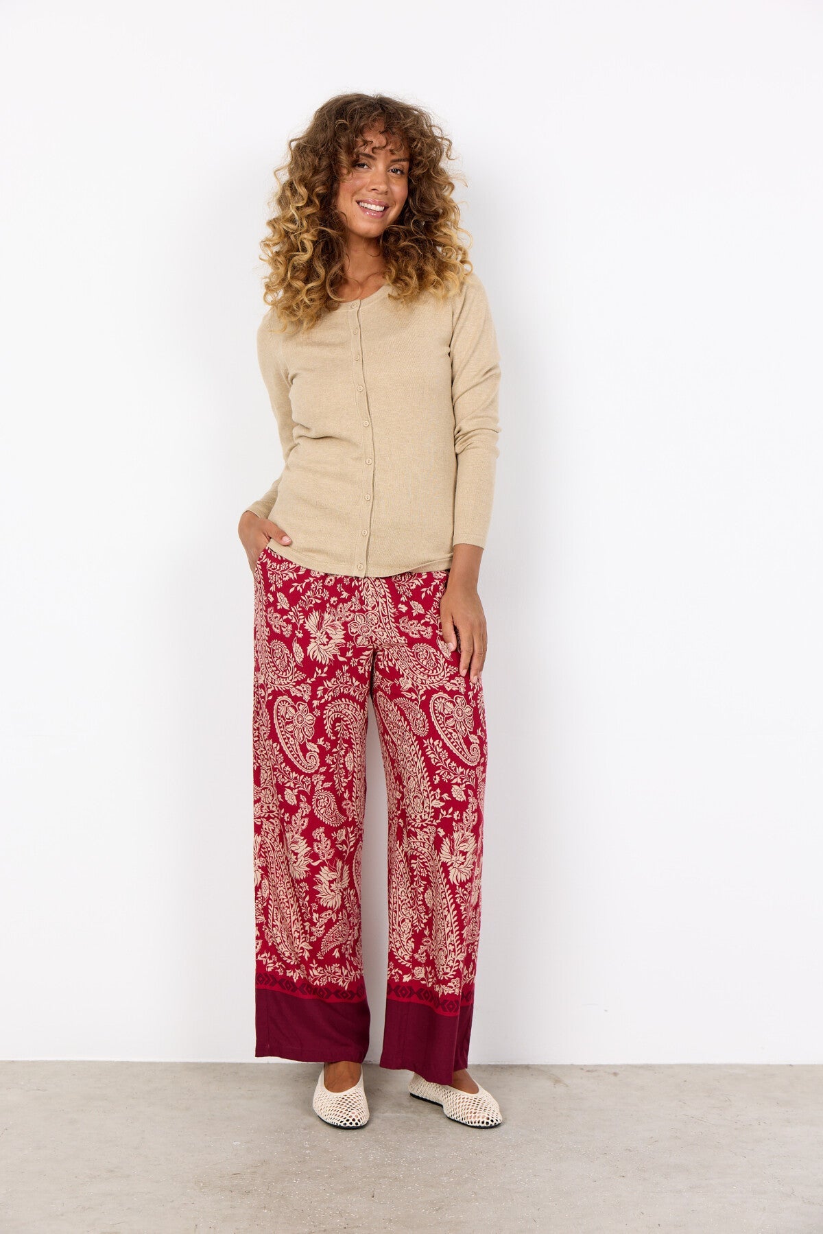 SC-DOLLIE 446 Cardigan Sand