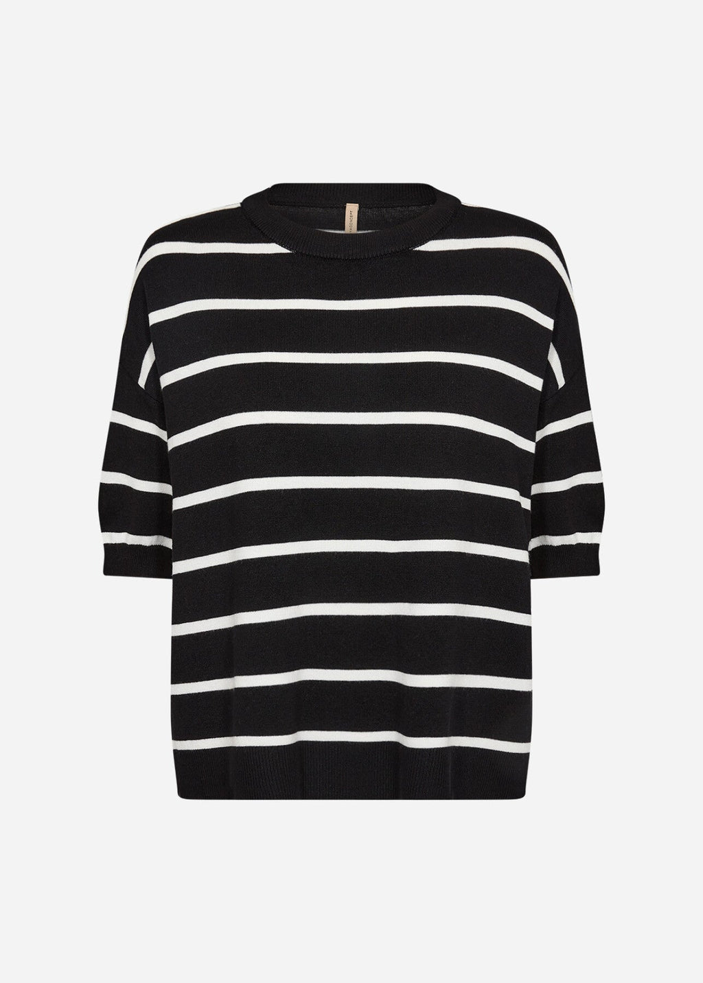 SC-DOLLIE STRIPE 794 Pullover Svart