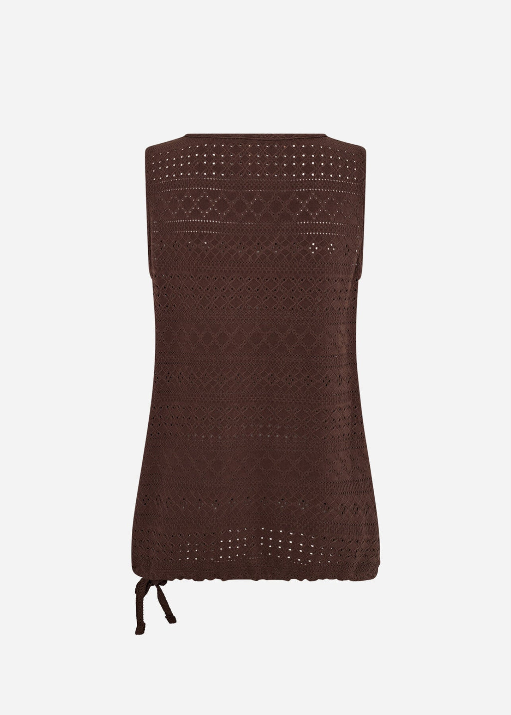 SC-SATINE 1 Topp Mörkbrun