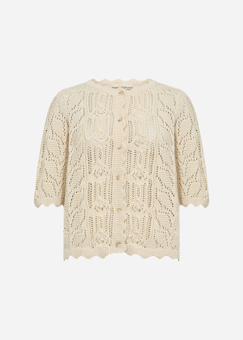 SC-PERRY 9 Cardigan Cream