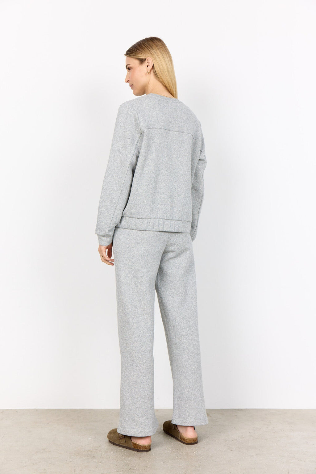 SC-ANGELIN 3 Cardigan Ljusgrått