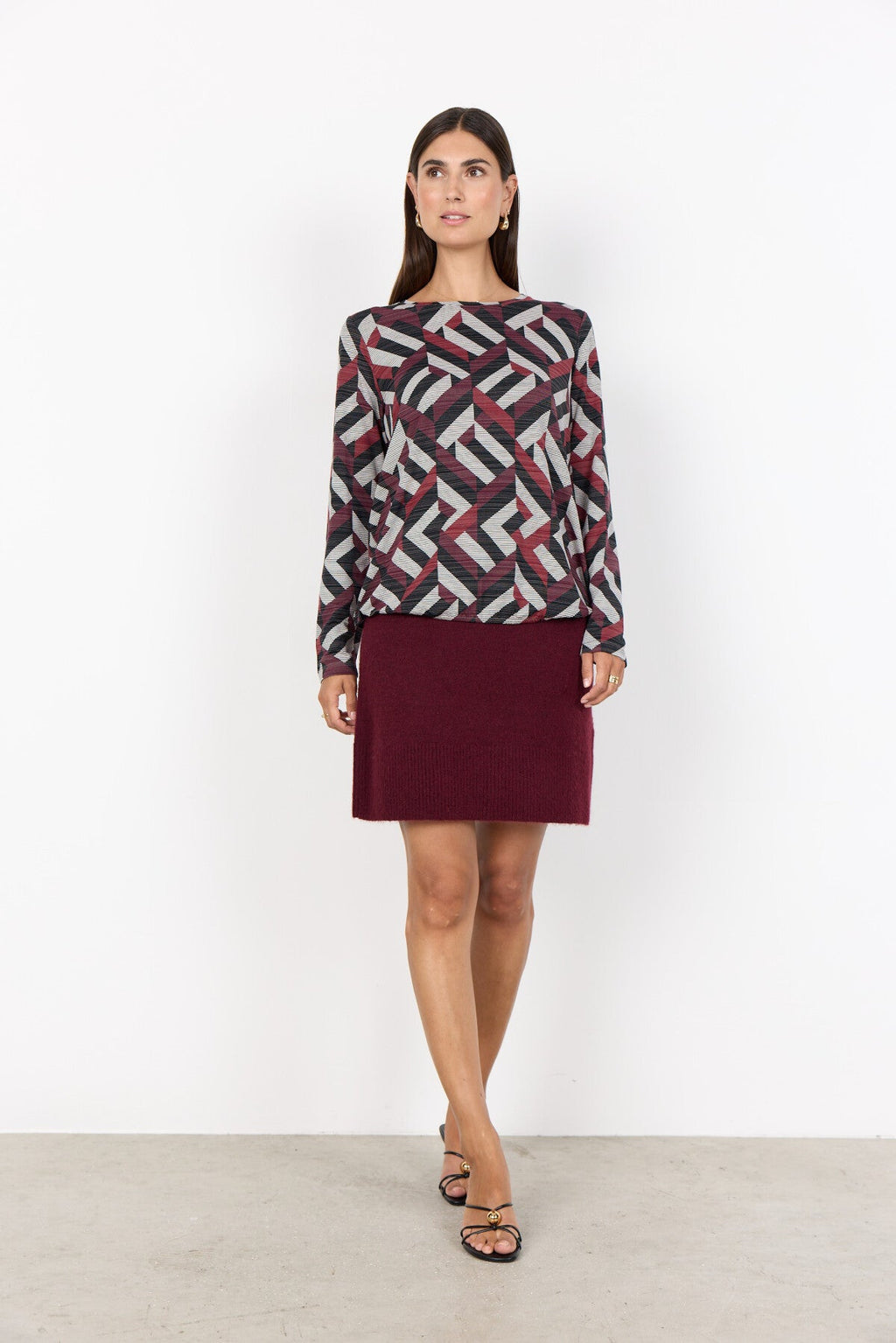 SC-GALINA 64 Blus Mörkröd