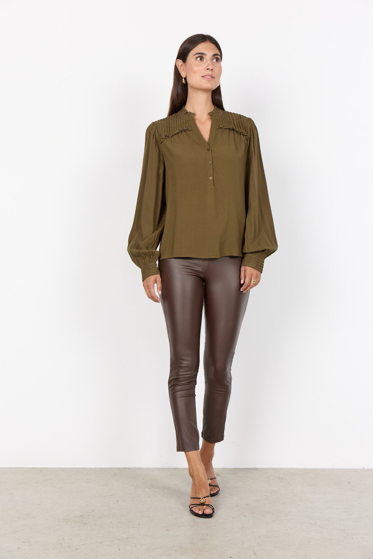 SC-RADIA 222 Blus Mörkgrön