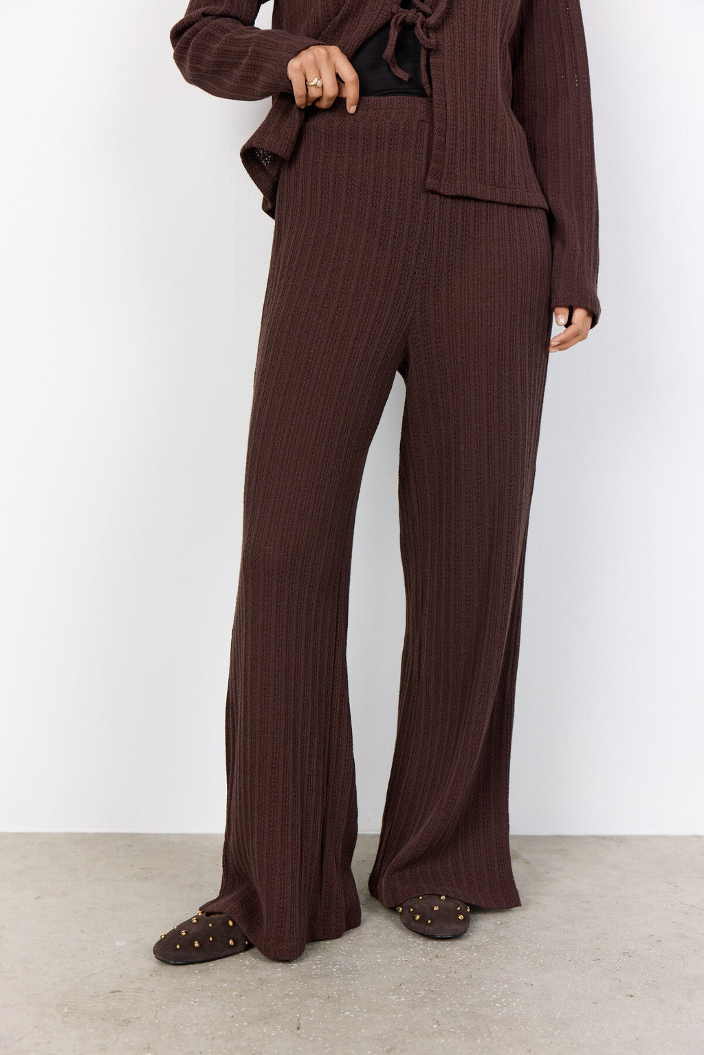 SC-SHONAS 5 Byxor Mörkbrun