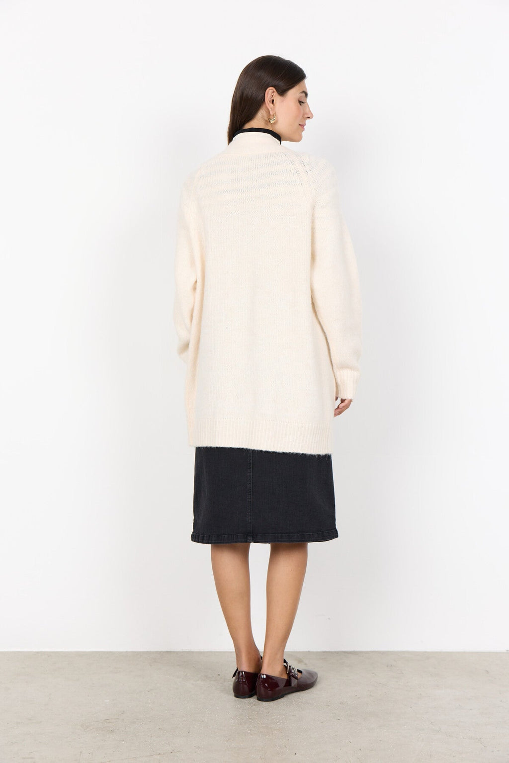 SC-GUNNA 13 Cardigan Cream