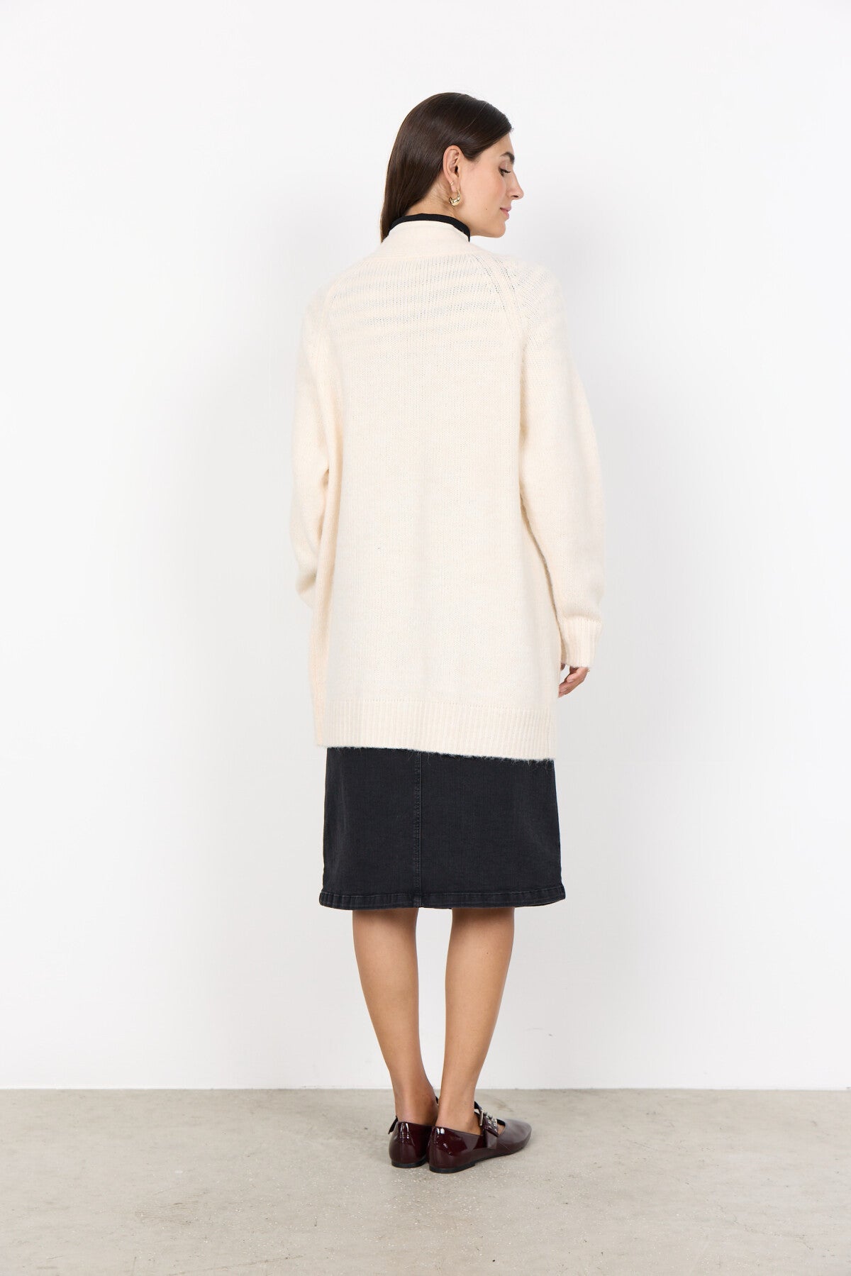 SC-GUNNA 13 Cardigan Cream