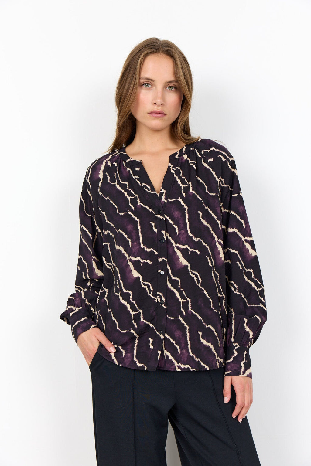 SC-ANYA 2 Skjorta Lila