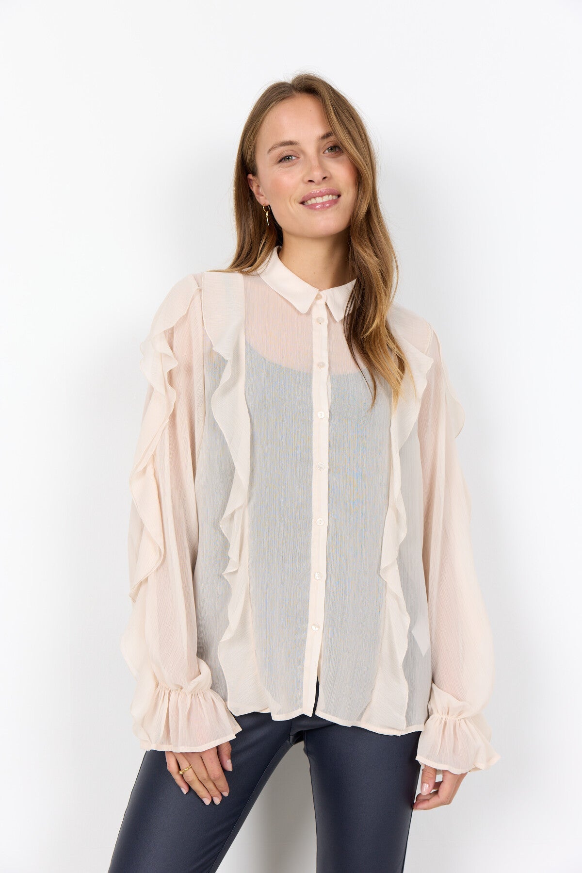 SC-NAIA 5 Skjorta Cream