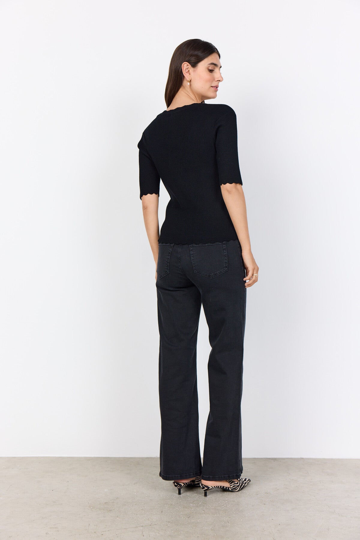 SC-DOLLIE 788 Cardigan Svart