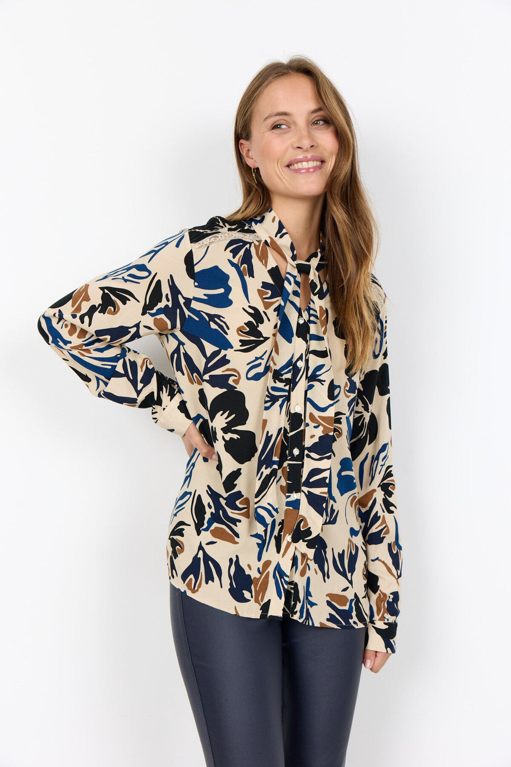 SC-ANNEMAI 2 Skjorta mörkblå