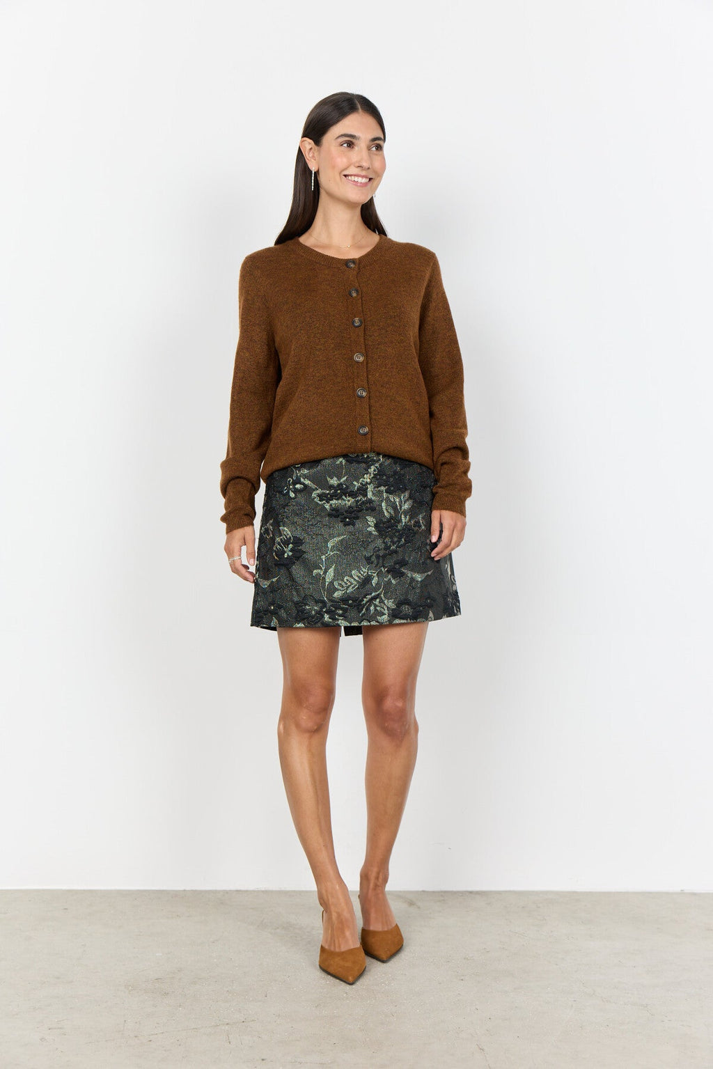 SC-ORLEAN 2 Cardigan Brün