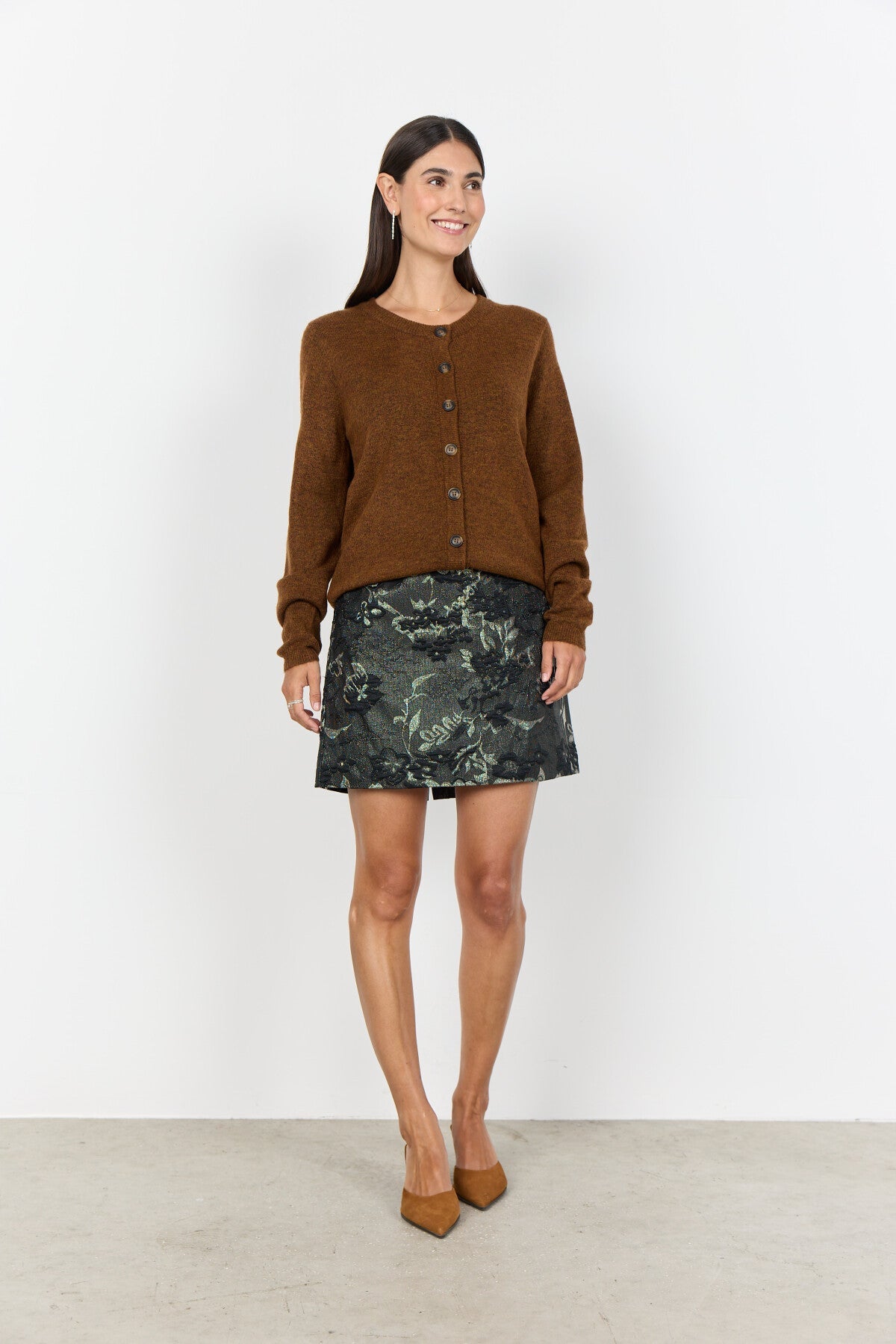 SC-ORLEAN 2 Cardigan Brün