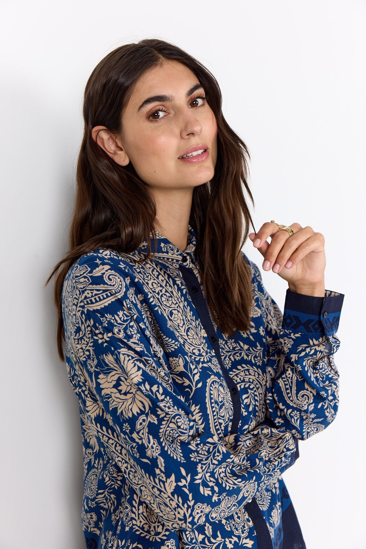 SC-VALGERDA 1 Skjorta mörkblå