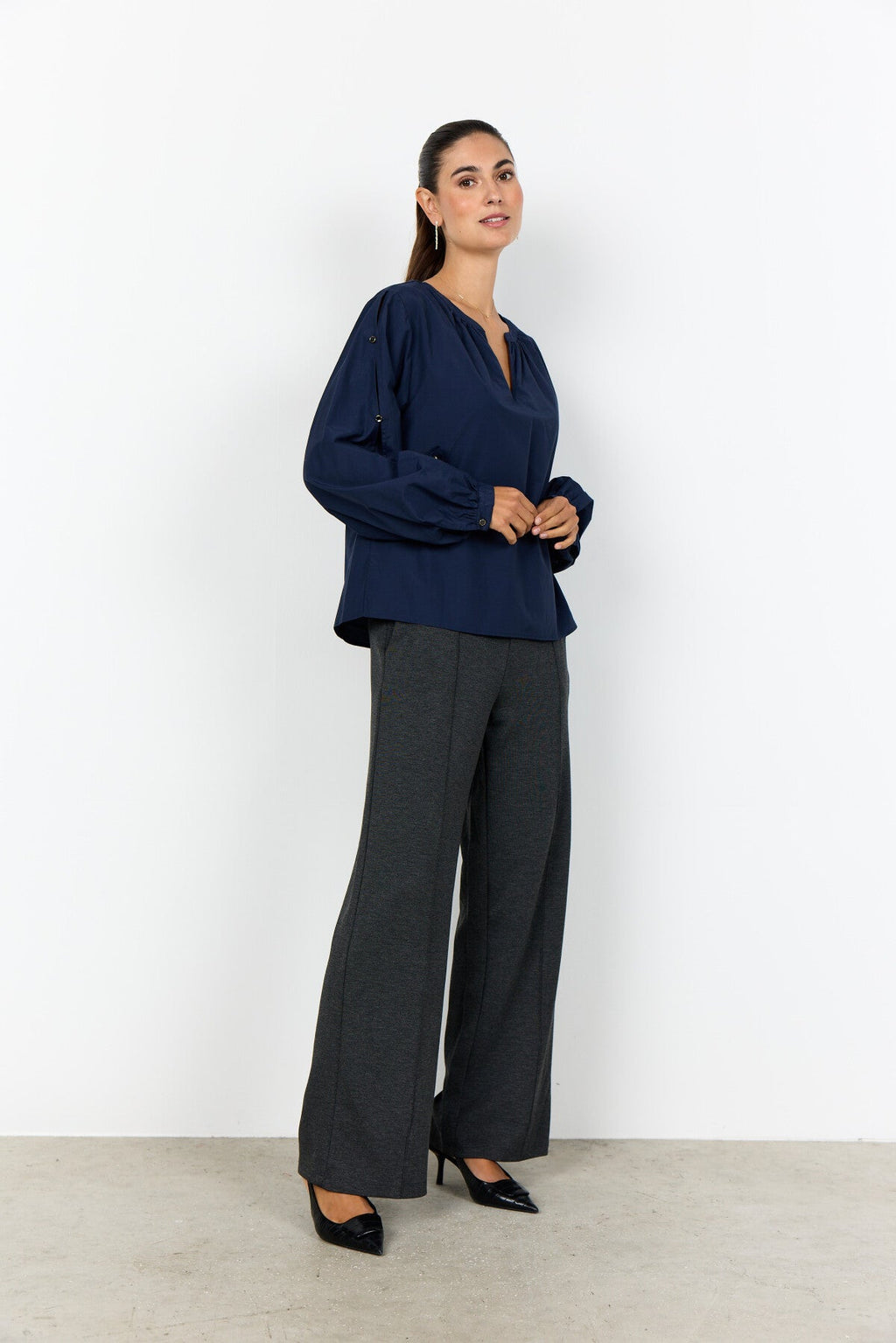 SC-NETTI 112 Blus mörkblå