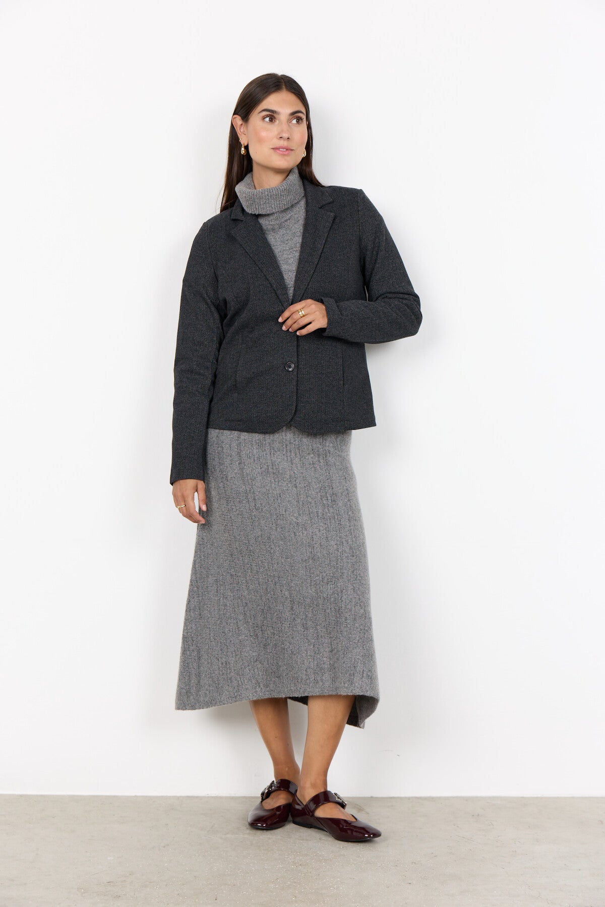 SC-VINJA 1 Kavaj Mörkgrå