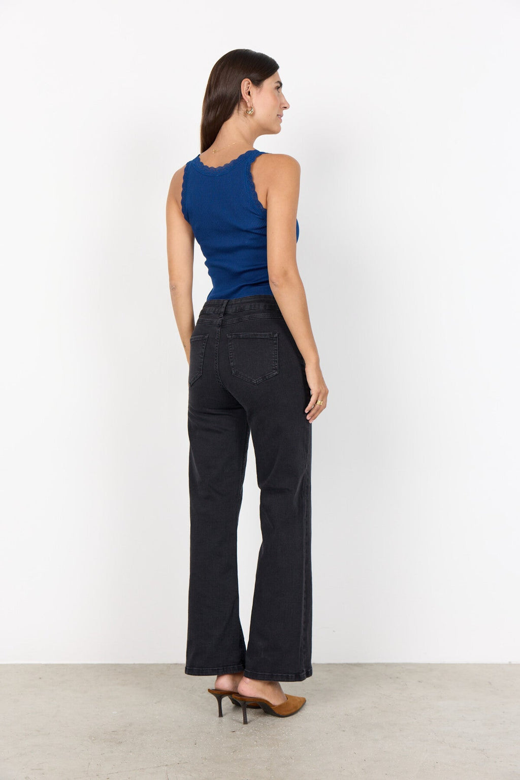 SC-KIMBERLY 24-B Jeans Mörkgrå