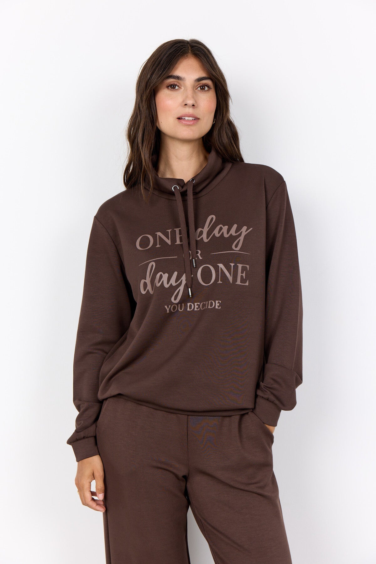 SC-BANU 256 Sweatshirt Mörkbrun