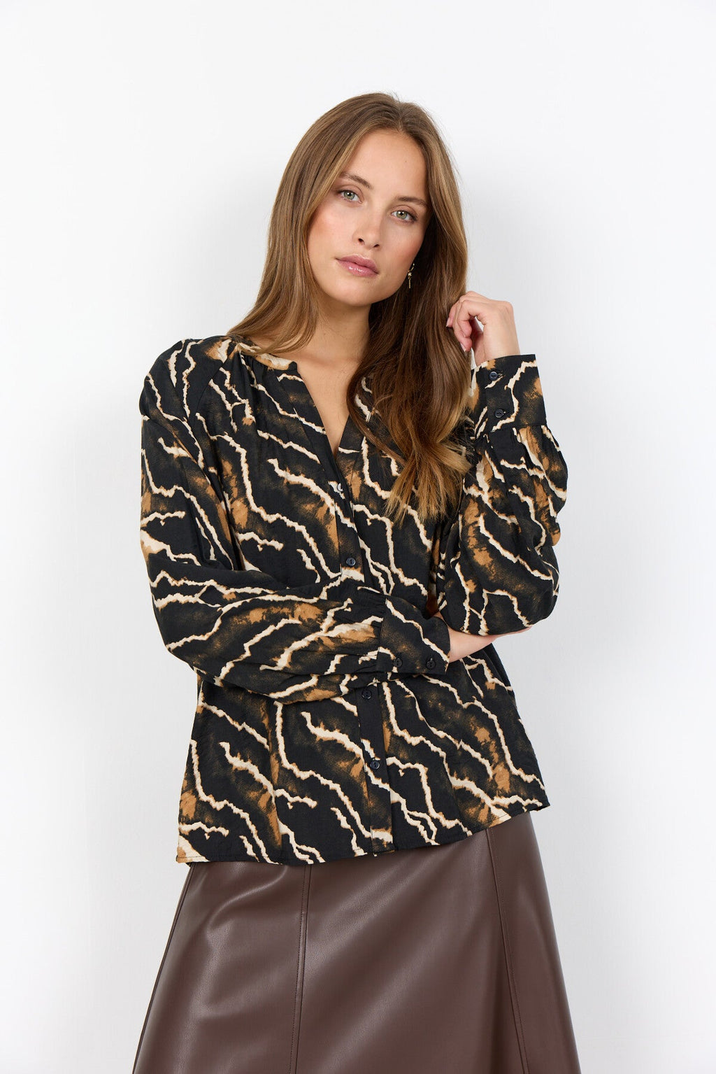 SC-ANYA 2 Skjorta Brün