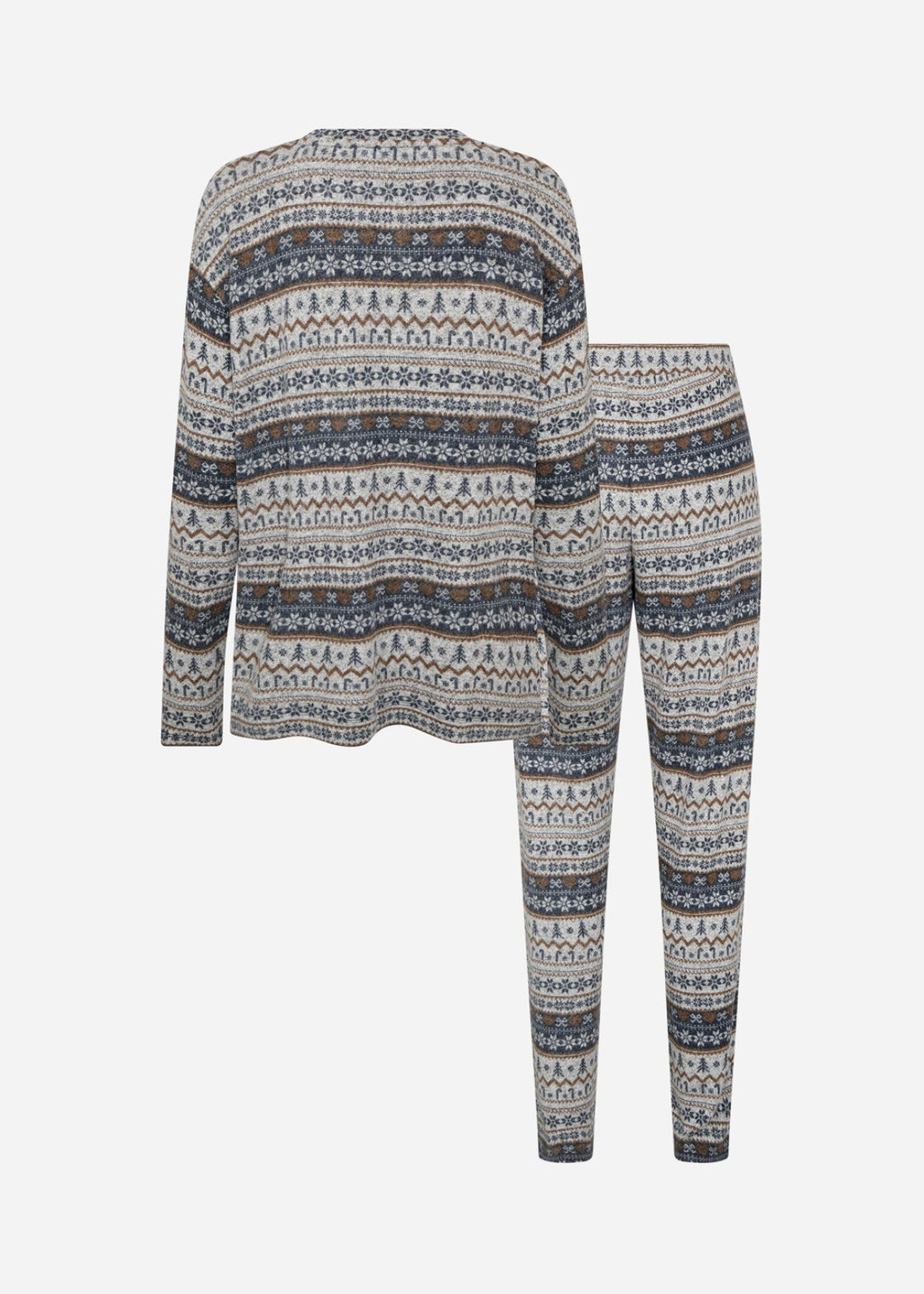 SC-BIARA AOP SET 149 Pyjamas mörkblå