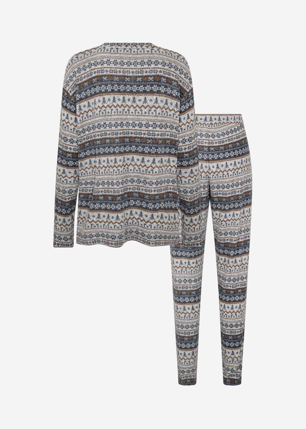 SC-BIARA AOP SET 149 Pyjamas mörkblå