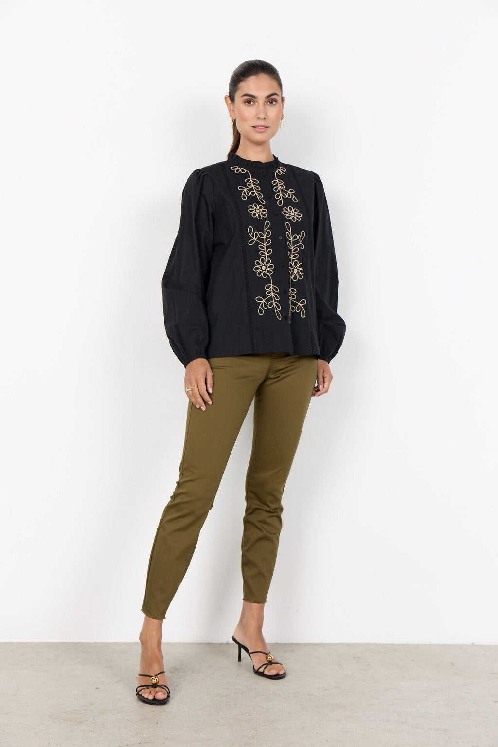 SC-VINCA 1 Skjorta Svart