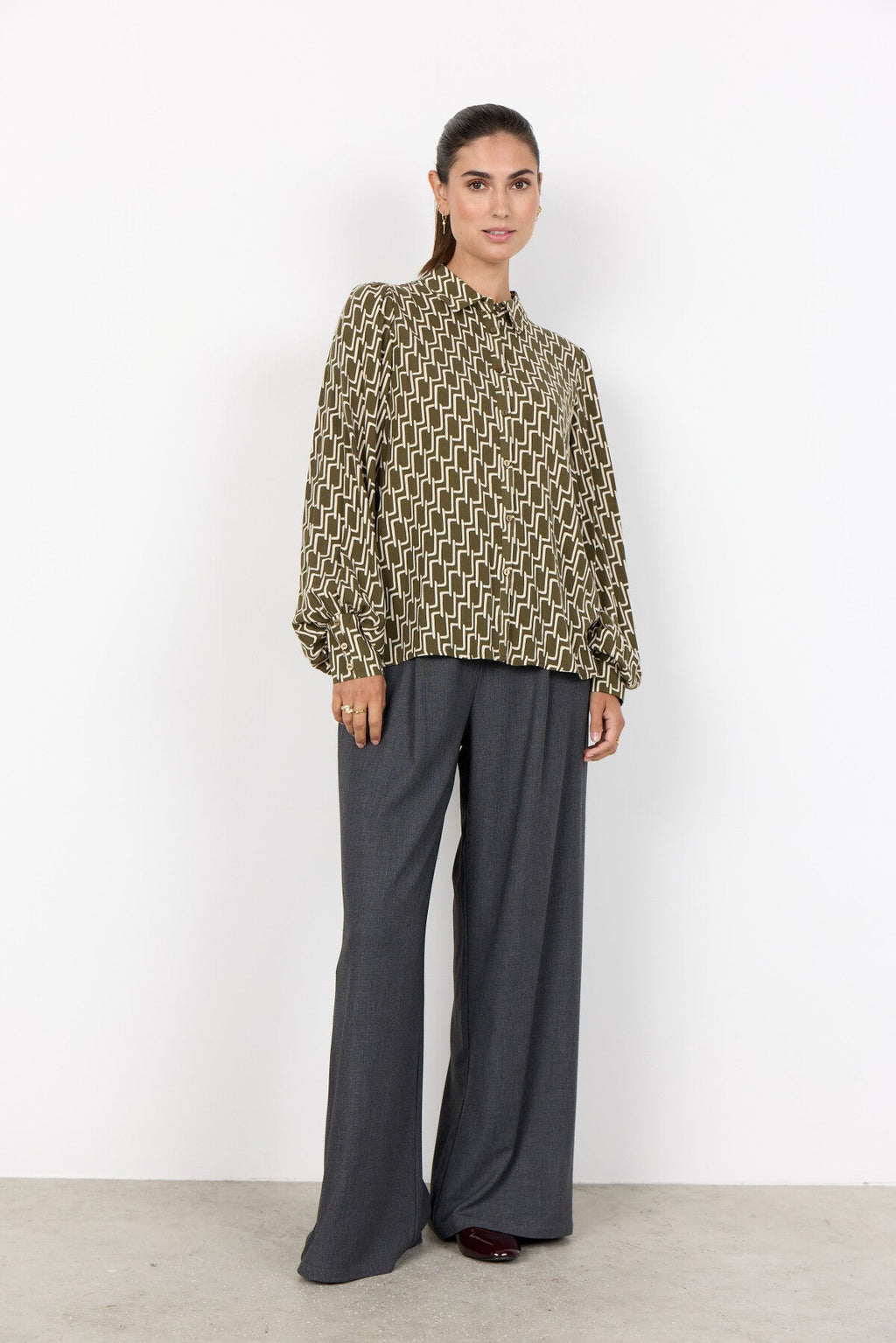 SC-VARLA 2 Skjorta Mörkgrön