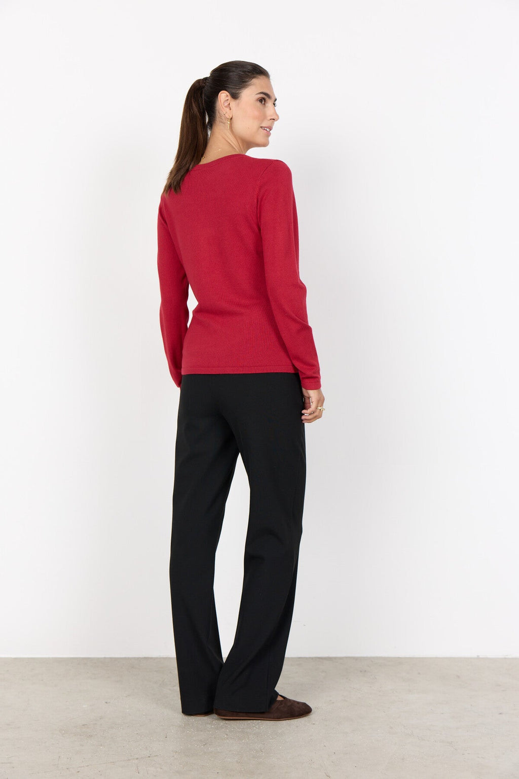 SC-DOLLIE 446 Cardigan Mörkröd