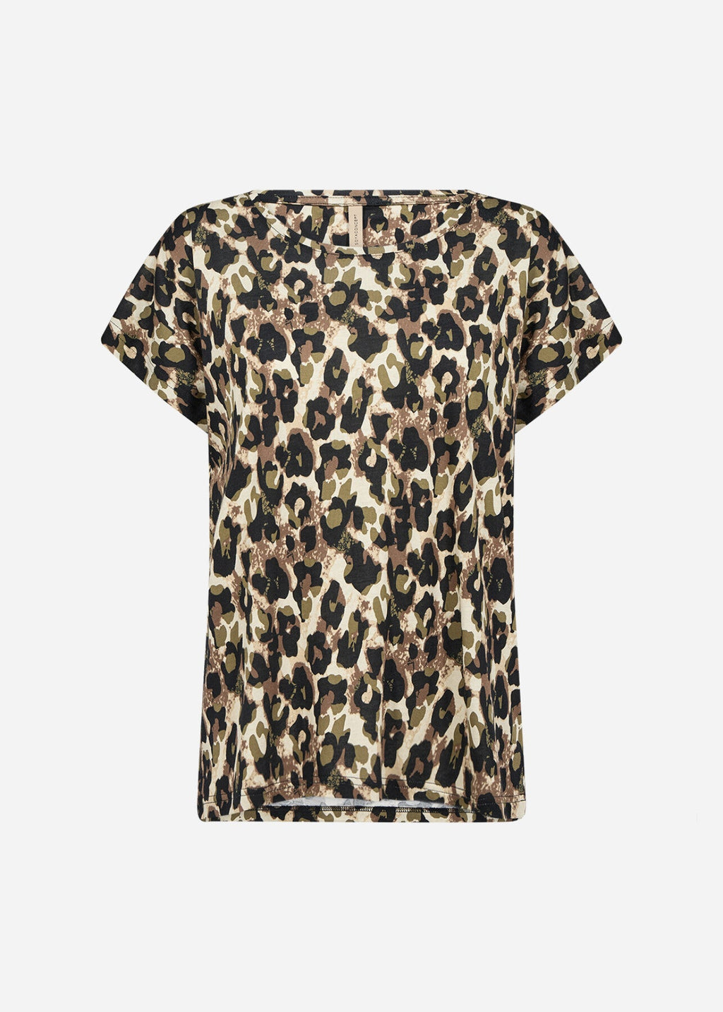 SC-FELICITY AOP 515 T-shirt Oliv