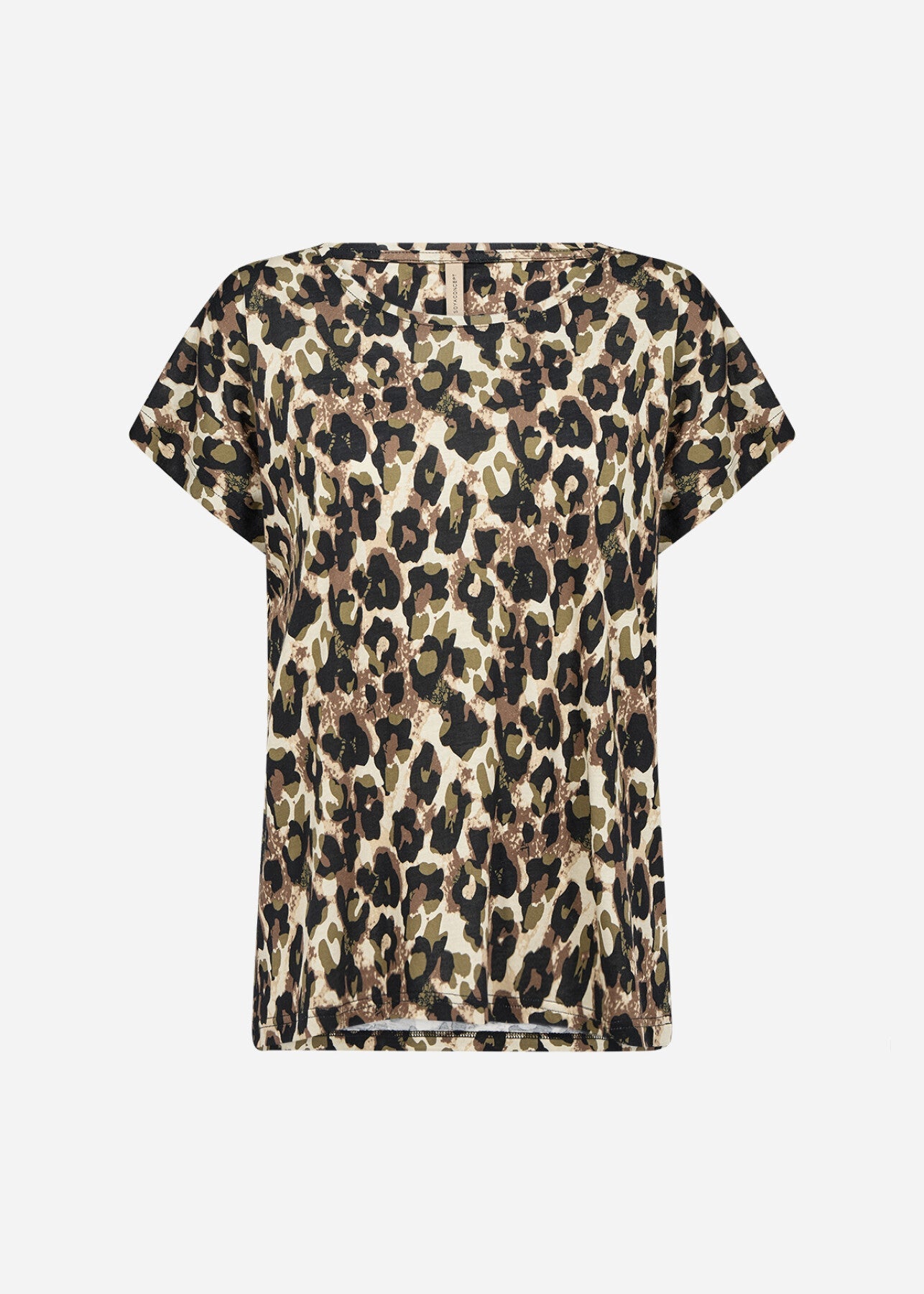 SC-FELICITY AOP 515 T-shirt Oliv
